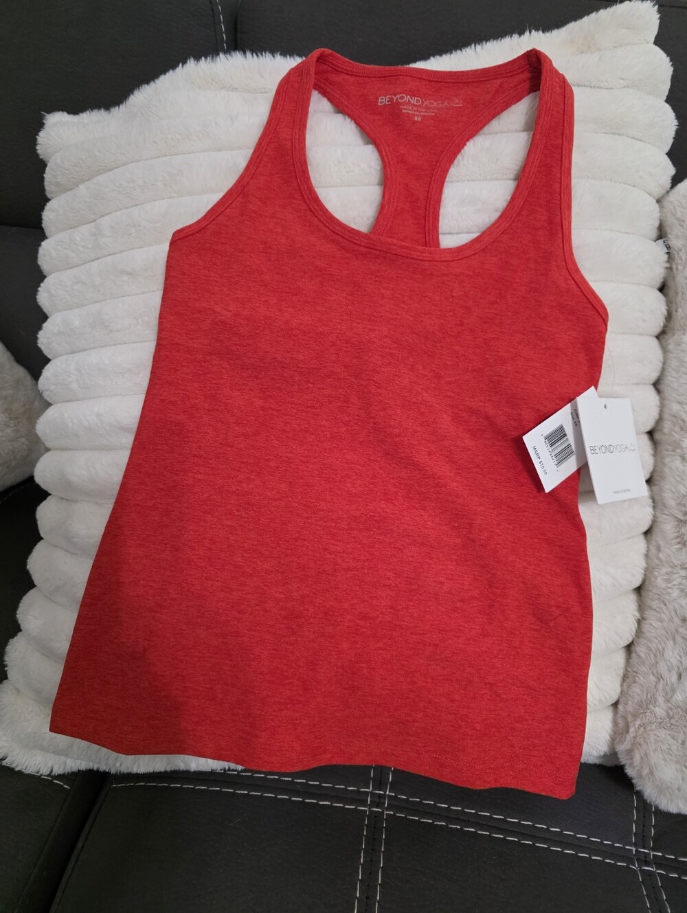 New With Tags! Beyond Yoga Red Racerback Athletic Tank